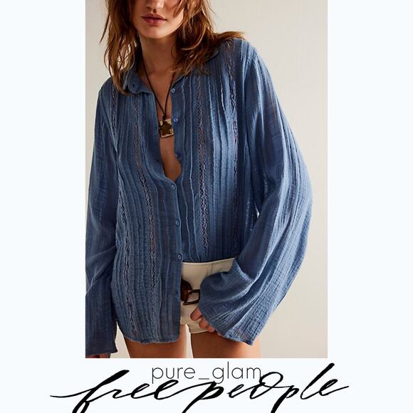 Free People button down shirt - Picture 4 of 5